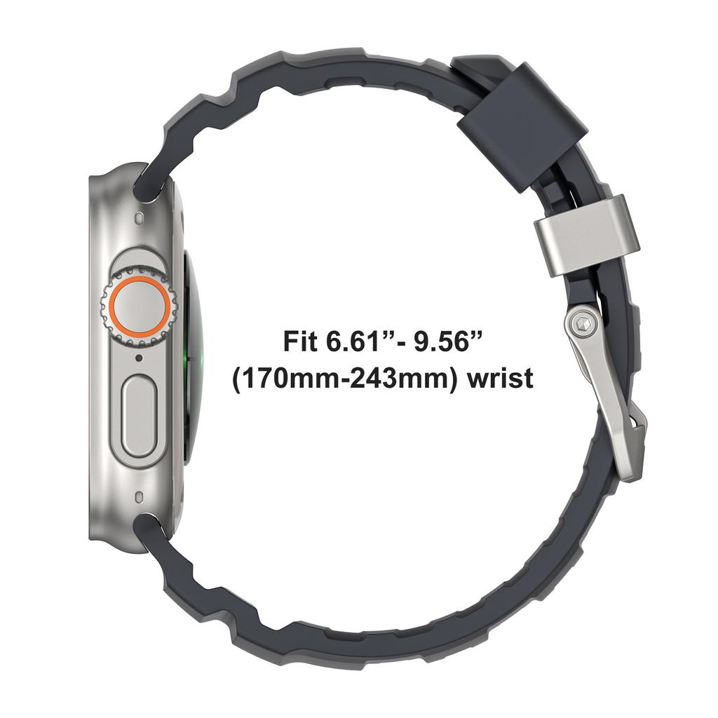 Trail Loop Strap for Apple Watch Band Ultra 2 49mm 46mm 45mm 44mm 42mm Sport Rubber Bracelet Iwatch Series 10 9 8 7 6 SE 5 4