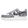 Nike Nike Air Force 1 Устойчивые к истиранию Устойчивые к истиранию Низкие кеды для скейтборда Унисекс Бетонно-серый CW2288-111(Team1110-S-BOX)
