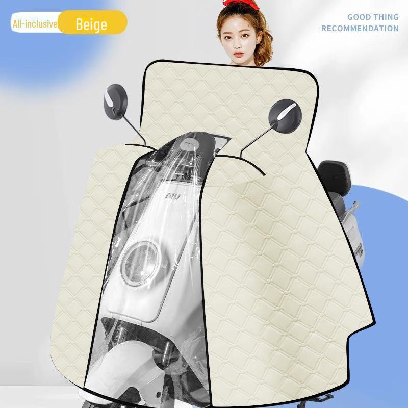 Всесезонный солнцезащитный козырек на лобовое стекло электромобиля и мотоцикла: Водонепроницаемый и ветрозащитный