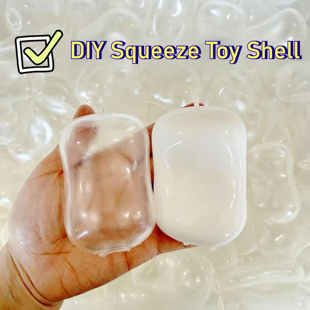 Симуляция мыла, сквиши, DIY ручная работа, сжимающая игрушка, замена оболочки, можно заполнить оболочку шарика