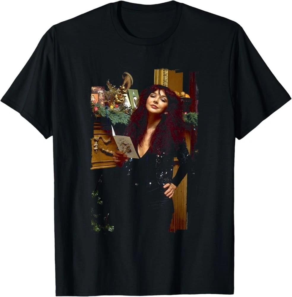 RARE Kate Bush Black Cotton All size S345XL Gift For Fan TShirt Unisex T-Shirt