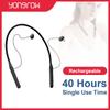 Yongrow Hearing Aids Sound Amplifier Appearance of Sports Headphones for the Deafness Behind Ear Adjustable Amplifier Speaker