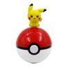 Мини-фигурка Покемона Пикачу с украшением в виде Покебола - Крошечное приключение, декор для машины и подарок на день рождения, гашапон