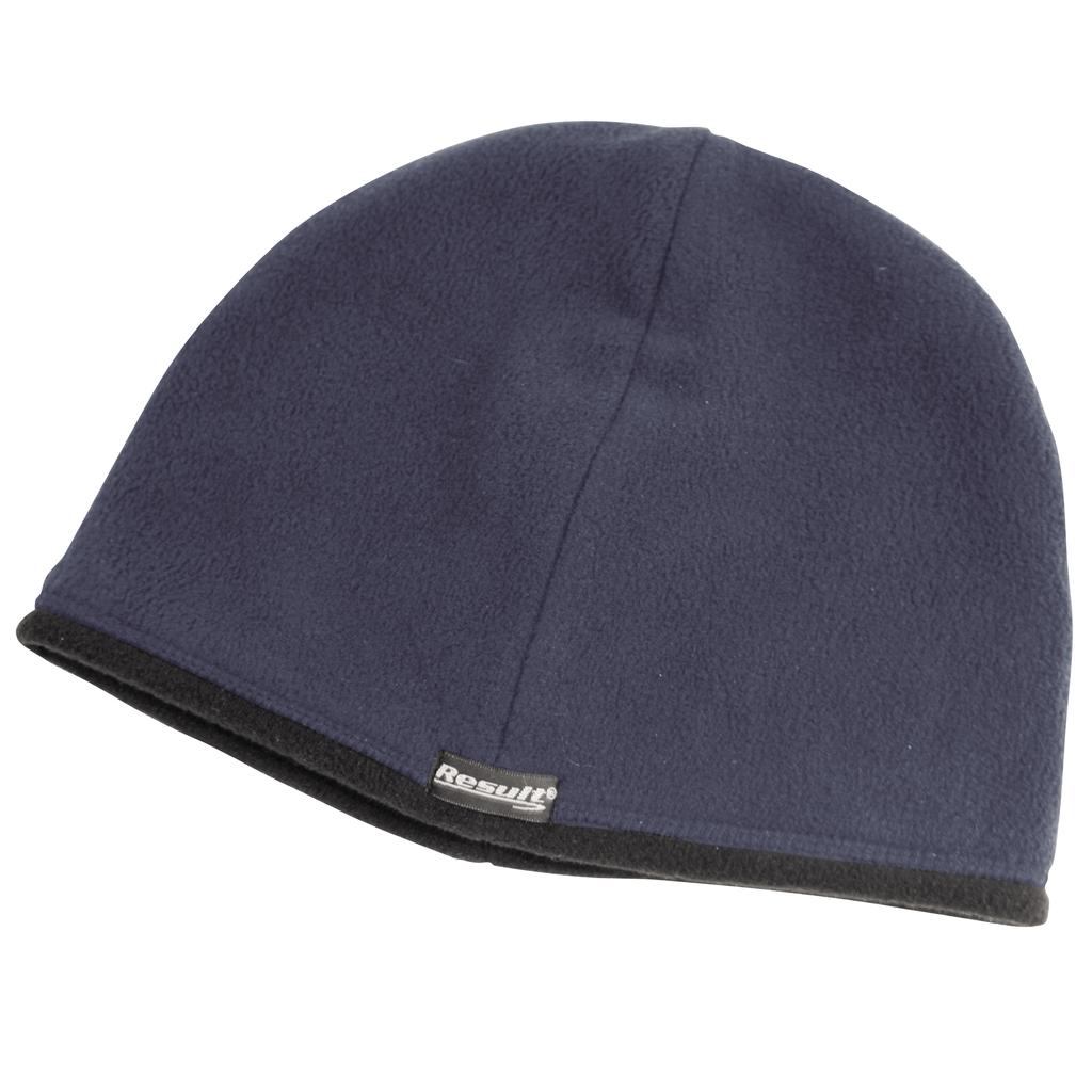 Result Unisex Winter Essentials Reversible Microfleece Bob Hat