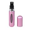 Refillable Press-Type Perfume Atomizer: Portable, High-End, Hydrating, Recyclable, Rotating Transparent Design