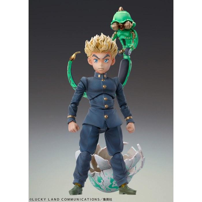 Статуя Medicos Super Action JoJo's Bizarre Adventure Часть 4 Коичи Хиросе и Эк(Акт 1) 90 мм и 40 мм ПВХ/АБС/Нейлон Фигурка Разноцветная