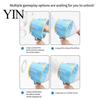 Automatic Foaming Machine for Parties Smoke Bubble Machine, Handheld Air Cannon Blower, Rechargeable Creative Effect Toy Kids Outdoor Party Games Yard