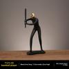 Sports Resin Stylish Figurine For Cabinet Display And Home Art Office