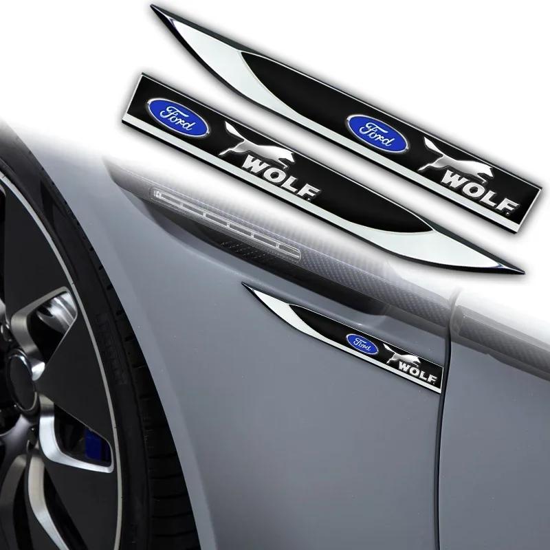 Car Sticker 2026 For Ford 2PCS Side Sports Decals Car Body Decoration Stickers For Ford Focus 2 3 1 Fiesta MK1 MK2 MK3 MK7 Fusio