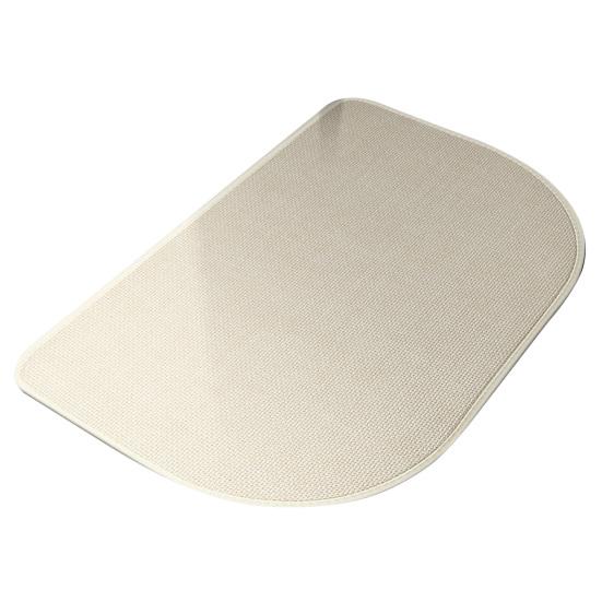 Нескользящий коврик для ванной комнаты, полукруглый, резиновая основа, быстросохнущий, впитывающий, ультратонкий дизайн, коврик для пола