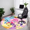 1 шт. Круглый ковер My Little Pony Friendship Office, Под офисные стулья, Спальня, Гостиная, Домашний декор a1022202
