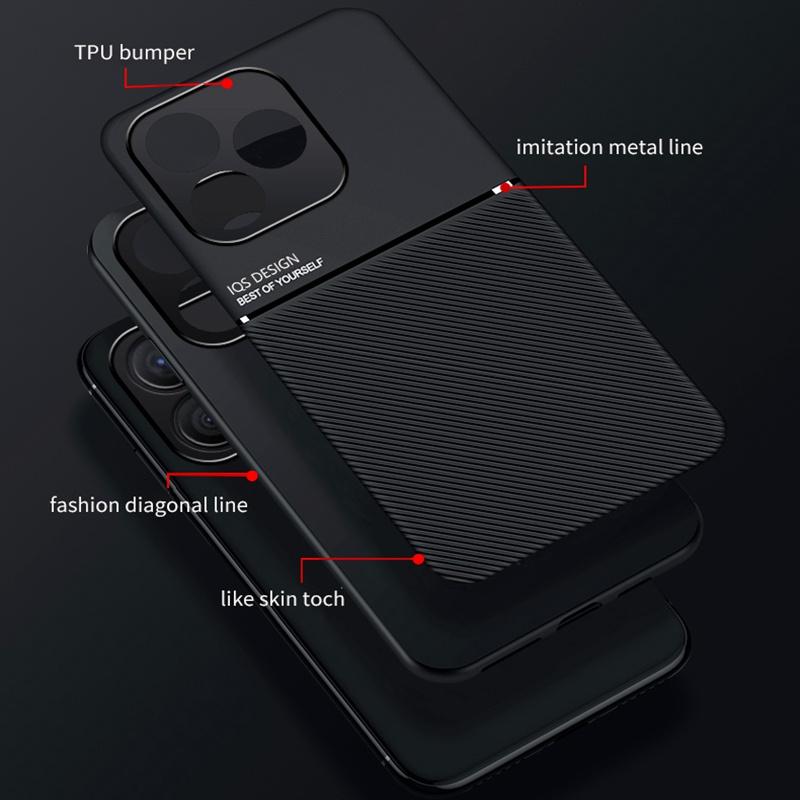 Прочный нескользящий чехол для Honor X8d Защитная крышка Магнитный держатель Coque Fundas Capa
