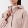 MUJI Hooded Size S Women's Water-Repellent Jacket, BD0ZVA5S, Pink,