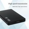 USB 3,0 до 2,5-дюймовый чехол для жесткого диска SATA HDD SSD корпус 5 Гбит/с внешний жесткий диск для ПК, ноутбука, смартфона, ПК, ноутбука