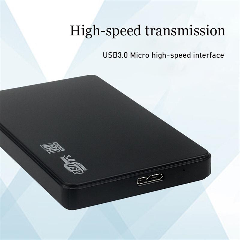 USB 3,0 до 2,5-дюймовый чехол для жесткого диска SATA HDD SSD корпус 5 Гбит/с внешний жесткий диск для ПК, ноутбука, смартфона, ПК, ноутбука