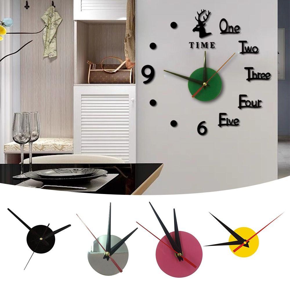 DIY Ремонт Замена Бесшумные Кварцевые Часы Аксессуары Настенные Часы Механизм Частей