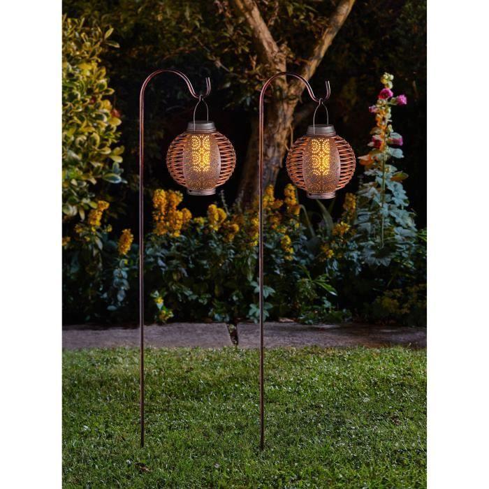 Lanterne solaire Forli SMART GARDEN - Pack de 2