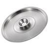 Silver Cooking Pot Cover Multiple Size Pan Lid Stainless Steel Wok Lid  Soup Bucket