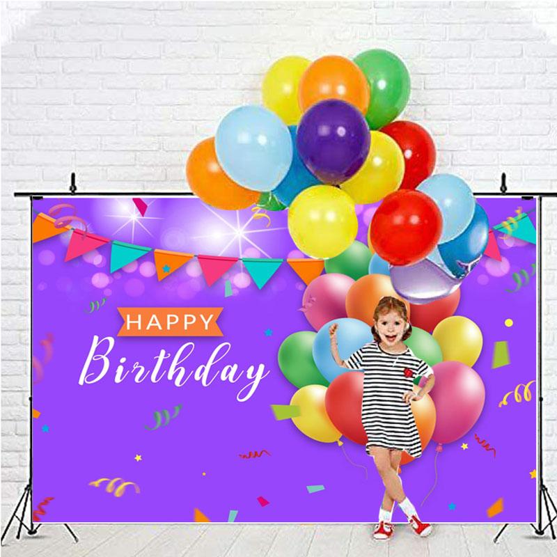 С Днем Рождения Фон Ткань Баннер Фото Реквизит Вечеринка Домашний Декор Стены