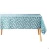 Nappe - Divyna - Rectangulaire - 140 X 240 Cm - Polyester - Motif Feuillage