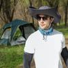 Foldable Large Brim Sun Hat Breathable Sun Protection Hat Fashion Fisherman Hat  Climbing