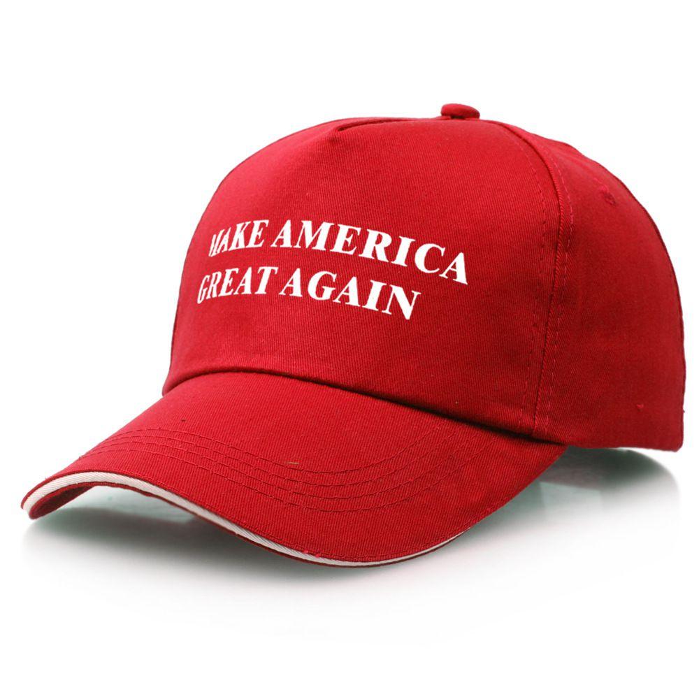 America Great Make Again Maga Hat Donald Trump Republican Adjustable Cap Red