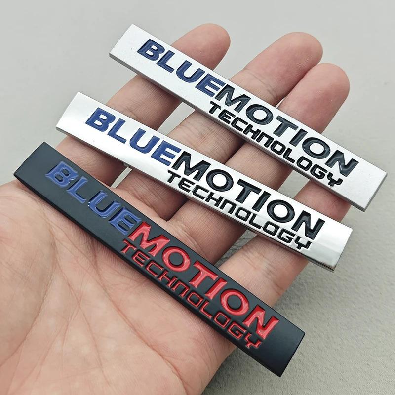 3D Metal Car Styling TSI BLUE MOTION Logo Sticker Rear Trunk Badge Front Grille Emblem For VW Golf MK4 MK5 MK6 MK7 Polo Passat zd7