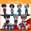 Изысканный набор из 7 фигурок звезд K-pop группы Bangtan Boys для уникального декора