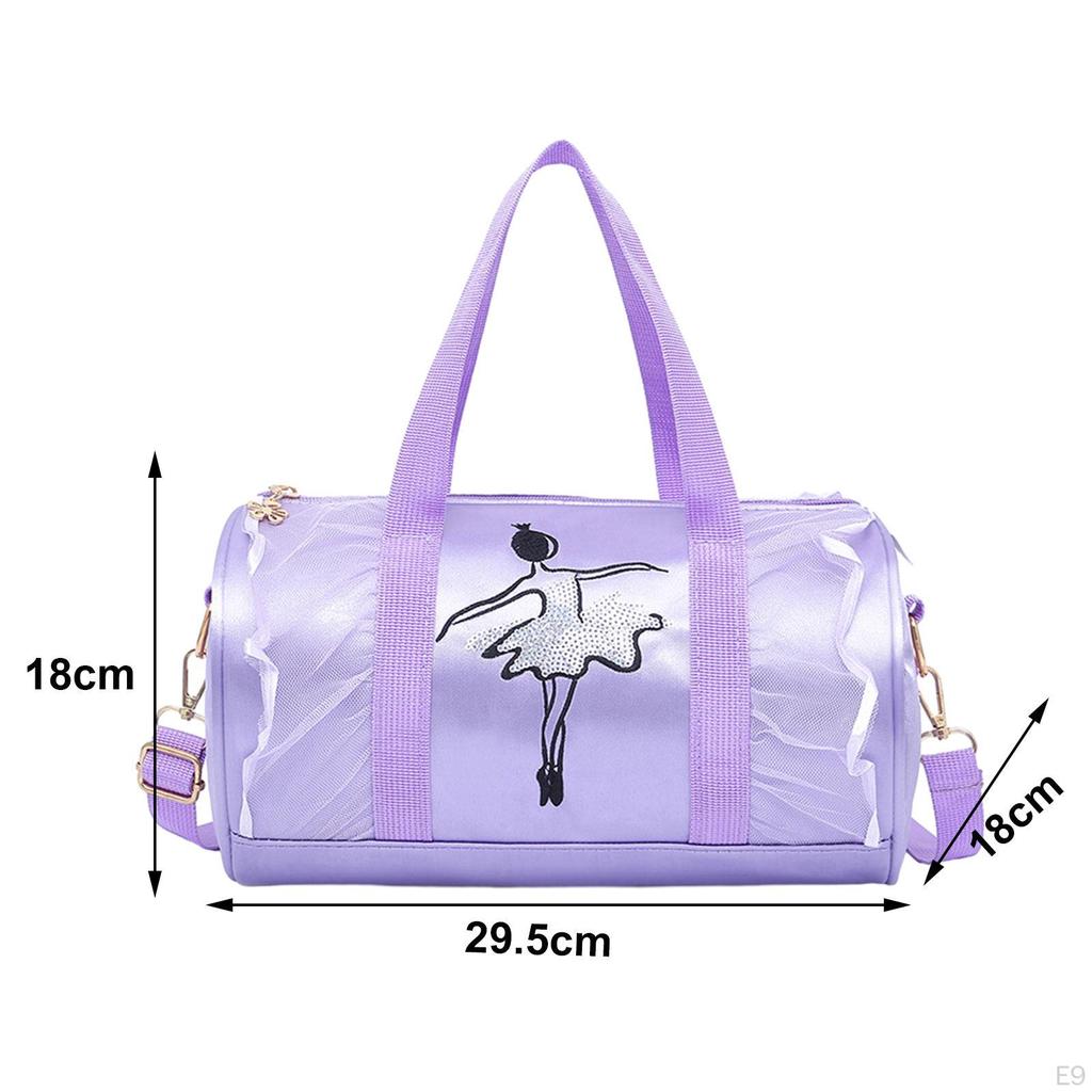 Балетная танцевальная сумка-балерина, легкая сумка-пачка для детей, дорожная сумка