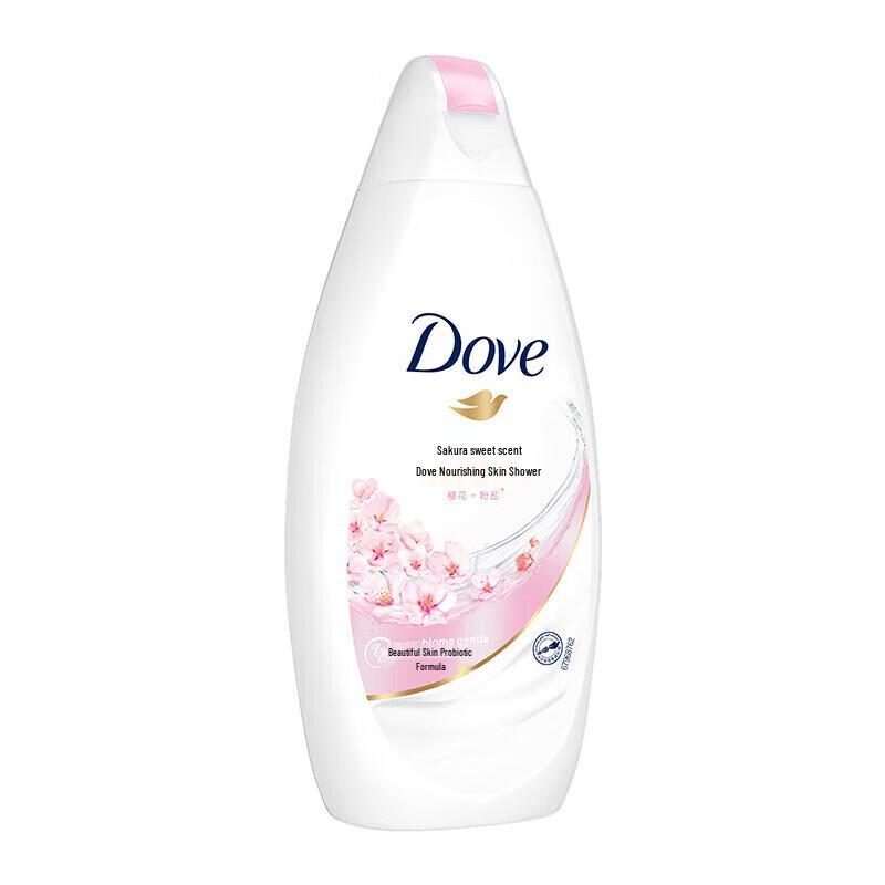 DOVE Питательное молочко для душа «Цветущая сакура»