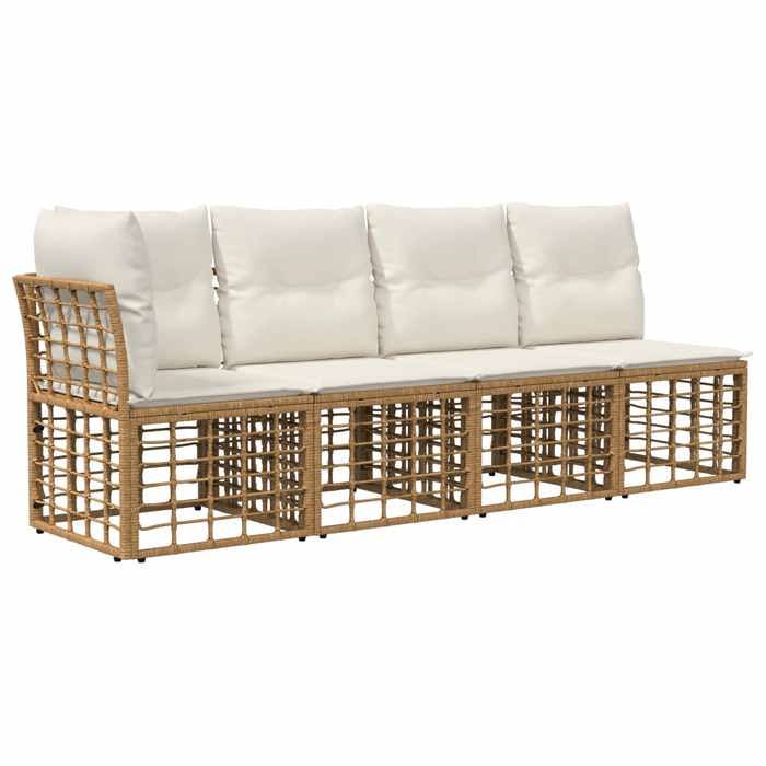 Maison Exclusive - Ensemble de canapés d'extérieur 9 pc 8 place