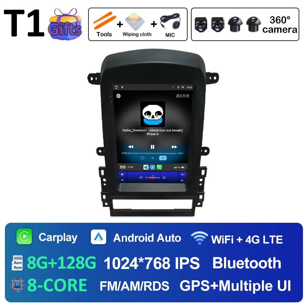 Android Auto Wireless Carplay For Chevrolet Captiva 2006 2007 2008 2009 2010 2011 2012 GPS Navigation Bluetooth WIFI Accessories