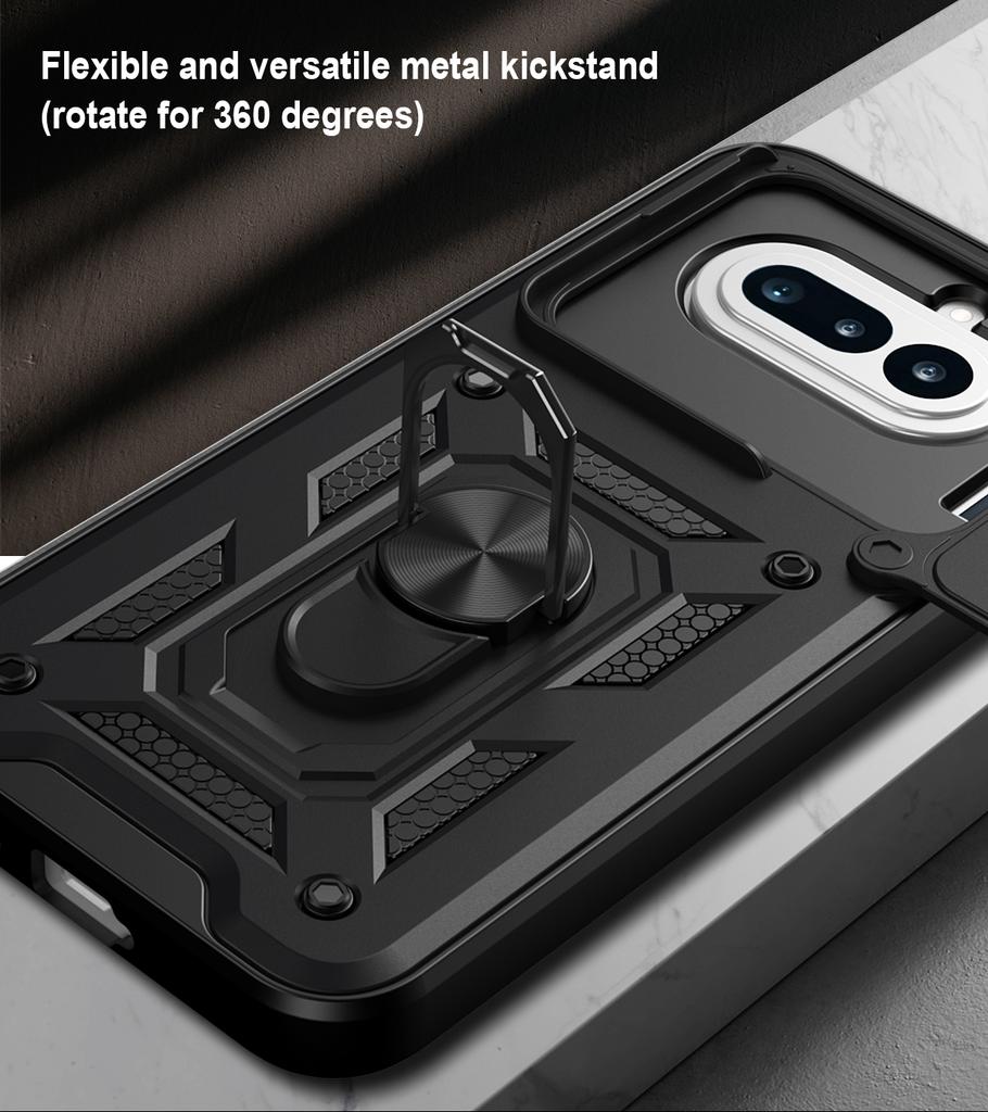 Защитный чехол-броня с двойным слоем для Nothing Phone 4A Pro 3a Lite Phone4a 3a Pro Phone3a с подставкой Funda