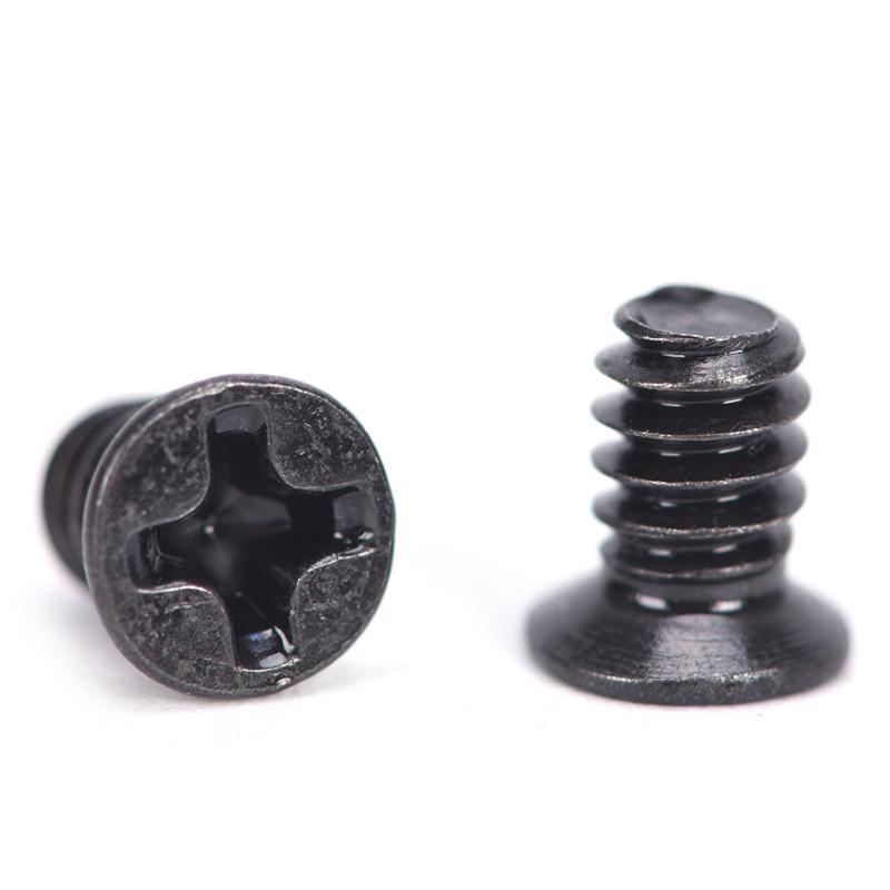 100Pcs 3.5" Hard Drive Hdd Tray Computer Chassis Hard Disk Black Screw For Pc