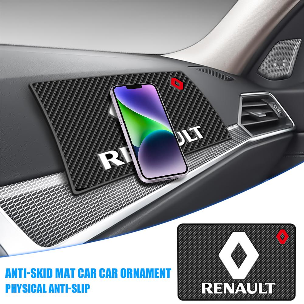 Car Dashboard Anti-slip Mat Cell Phone Non Slip Silicone Pad for Renault Kwid Clio Megane DACIA Fluence Loguna Duster Logan ZOE R111