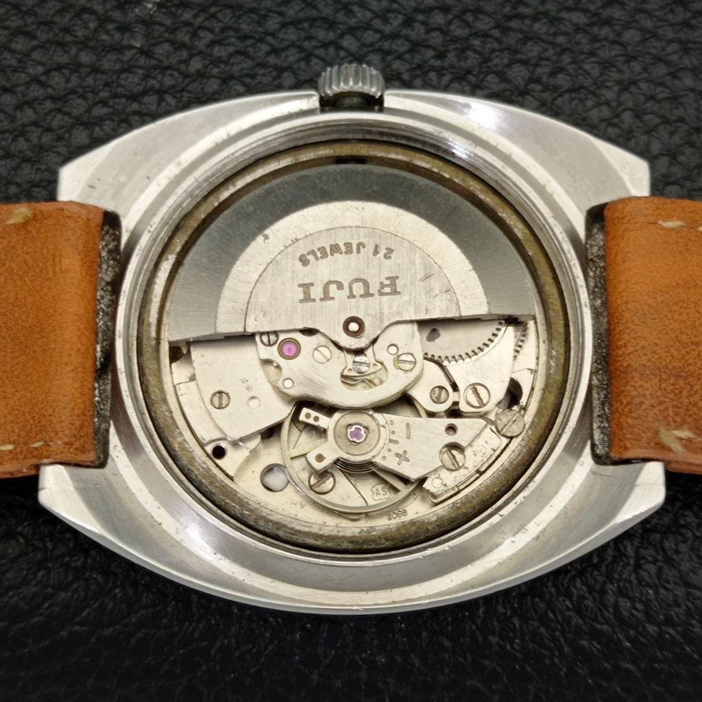 Б/У FUJI AUTOMATIC 2068 SWISS MENS DAY&DATE ЦИФЕРБЛАТ БЕЛОГО ЦВЕТА a432552-2 R112-a432552