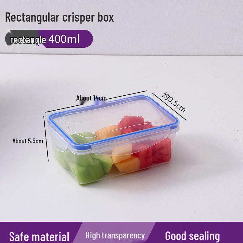 Многофункциональный герметичный пластиковый контейнер для хранения продуктов и ланч-бокс, пригодный для использования в микроволновой печи