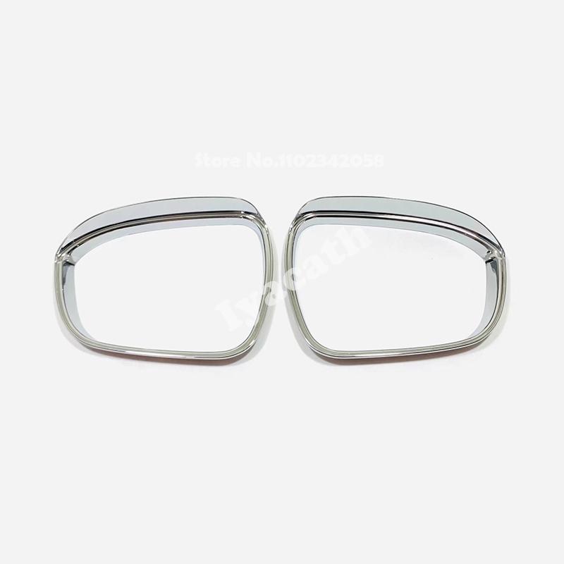 For Mitsubishi Outlander 2024 ABS Car Rearview Door Side Mirror Trim Rearview Mirror Rain Shield Cover Accessories