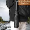 20 Bones Windproof Strong 105CM Reinforced Automatic Folding Umbrella for Men, Large Buckle Handle Wind and Water Resistant
