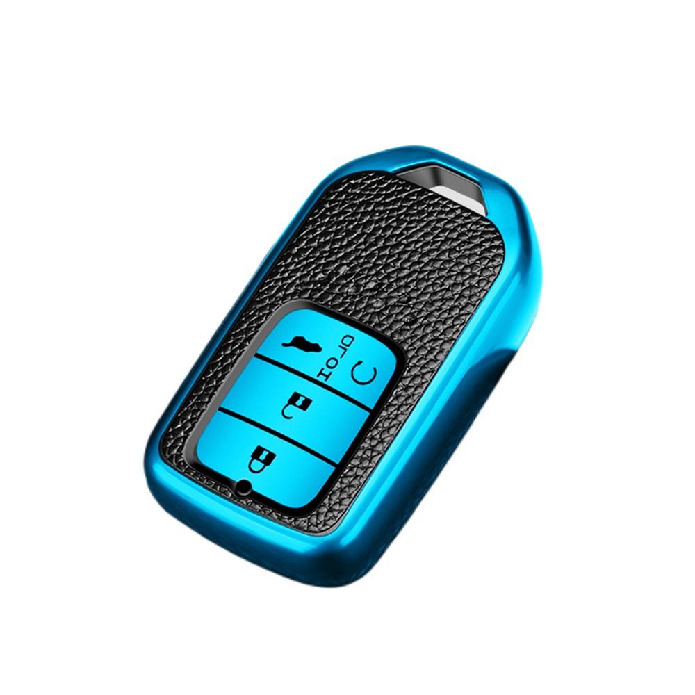 Кожаный чехол для ключей из ТПУ с 234 кнопками для Honda Accord Civic City Crider CRV CR-V Jade XR-V HRV Odyssey Vezel, аксессуары