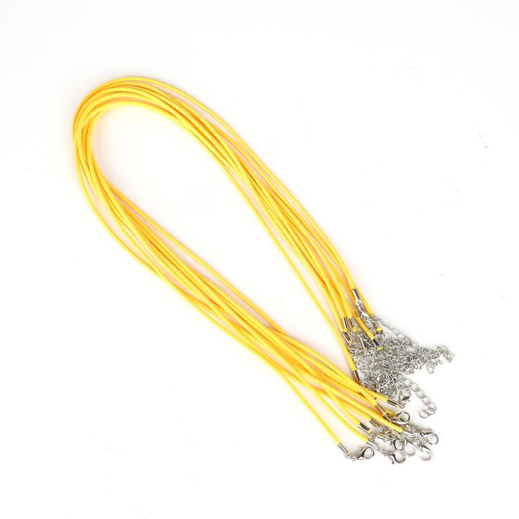 Кожаный шнур из искусственной кожи, веревка-омар для ожерелья и подвески «сделай сам», подвески ручной работы, фурнитура