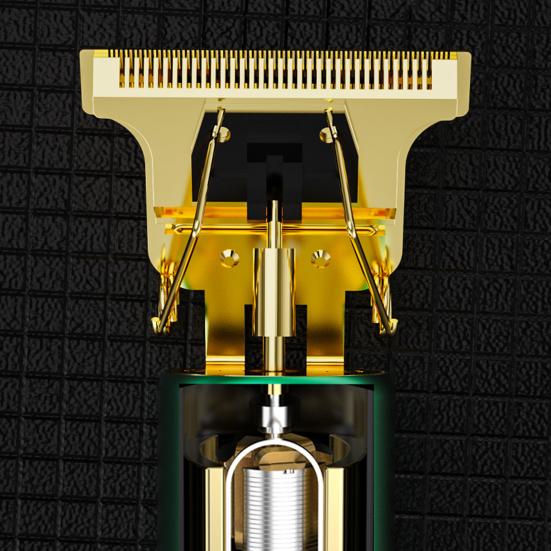 Машинка для стрижки волос с острым лезвием из нержавеющей стали, мощным цифровым дисплеем, длительным временем ожидания, низким уровнем шума, электрической беспроводной машинкой для стрижки волос