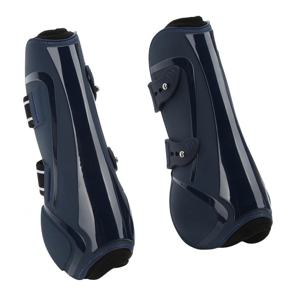 Ботинки для сухожилий лошади PU Shell Tendon Fetlock Brace для верховой езды, амортизация, прыжки, соревнования
