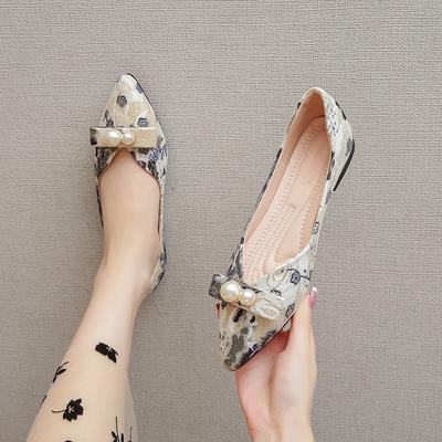 Мода 2025 Осень Новые Высококачественные Темперамент Женские Туфли Модные Универсальные Женские Остроносые Плоские Повседневные Туфли Простые Туфли Мэри Джейн