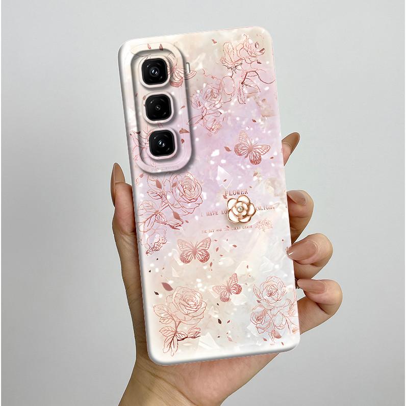 Для Infinix Hot 50 Pro 4G Чехол Красивые Цветы Мягкий Силиконовый Чехол-Оболочка Для Infinix Hot 50 Pro Plu 4G Чехол для Телефона Hot50Pro Coque