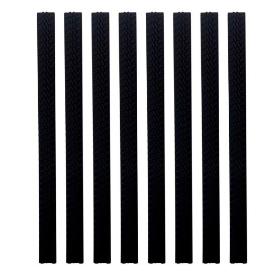 8 шт. Чехлы на колеса для багажа Износостойкие толстые Уменьшают шум Защита колесиков Предотвращают царапины Нескользящие защитные чехлы на колесики для багажа