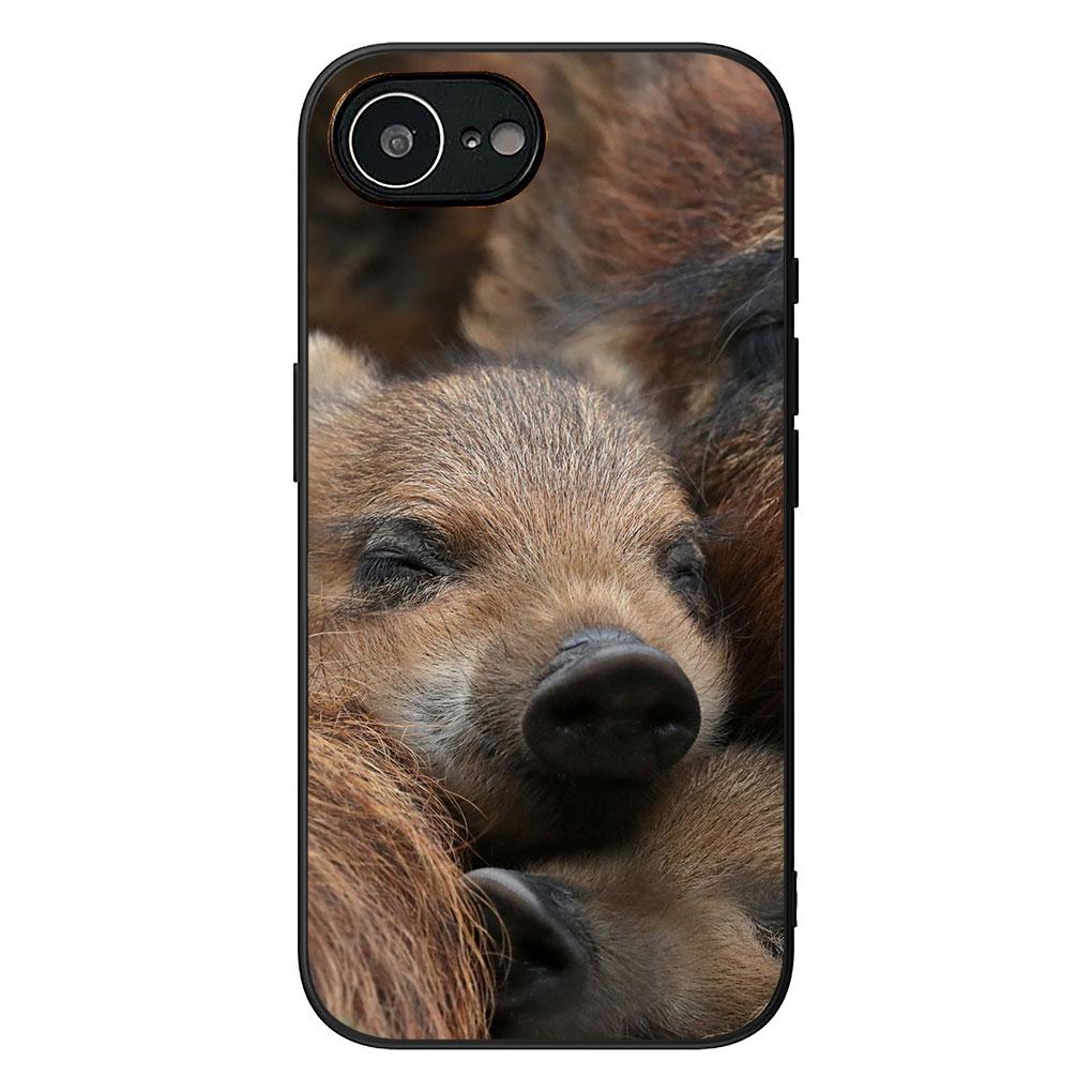 Soft Cover for Samsung Galaxy S22 S21 S20 FE Ultra Plus A35 A36 A55 A37 A33 A34 A57 Coque Phone Case Wild Boar Pig