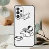 Милый Чехол для Телефона с Котом S-Simons Для Samsung A 52 53 21 32 13 12 71 31 51 40 72 73 70 22 42 50 30 20 21 Оболочка
