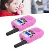 2pcs Children Walkie Talkie Portable LCD Display Walkie Talkie Birthday New Year Gift