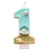 Numbers Birthday Candles Beach Ocean Birthday Cake Party Decoration Candles 1st Birthday